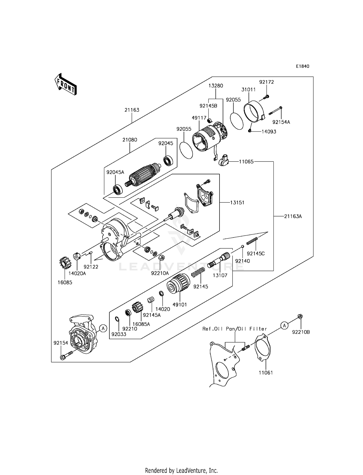 STARTER MOTOR