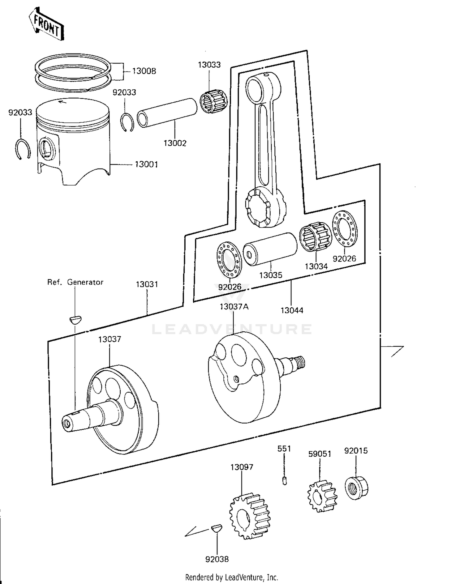 CRANKSHAFT/PISTON