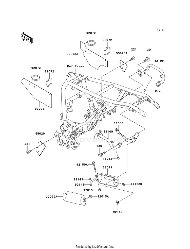 Frame Fittings Schematic