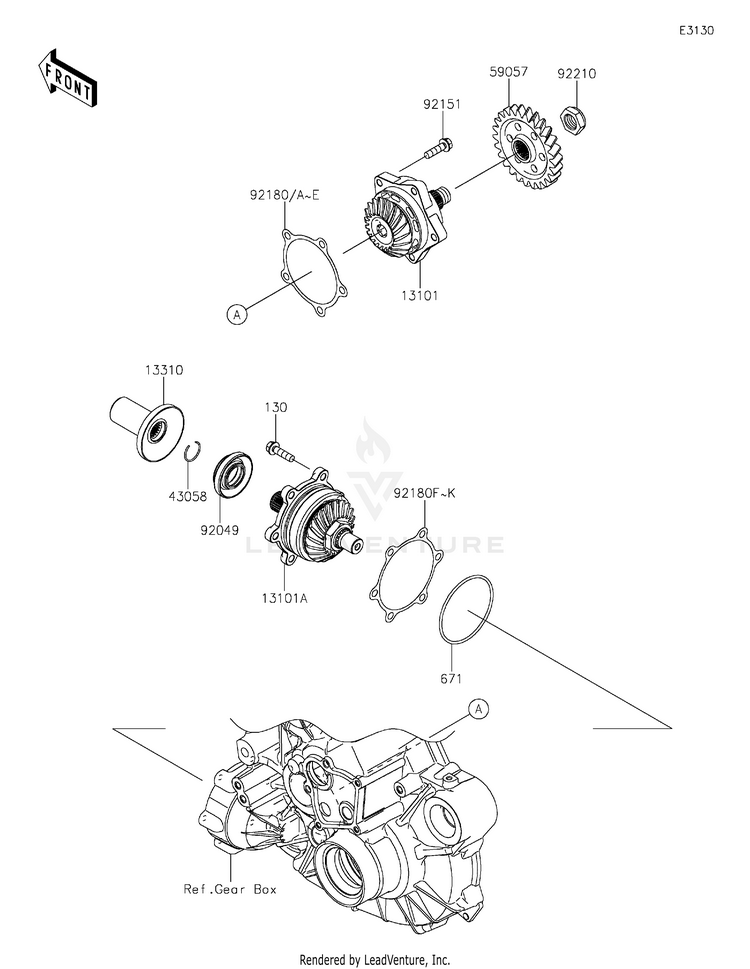 Bevel Gear Schematic