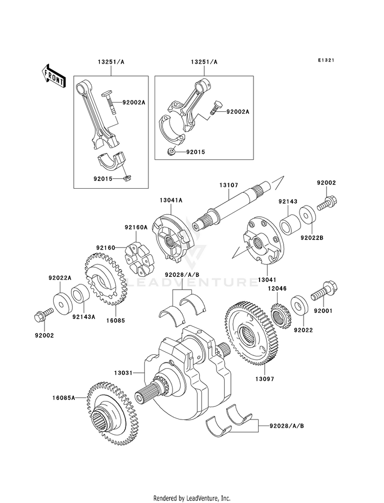 Crankshaft Schematic
