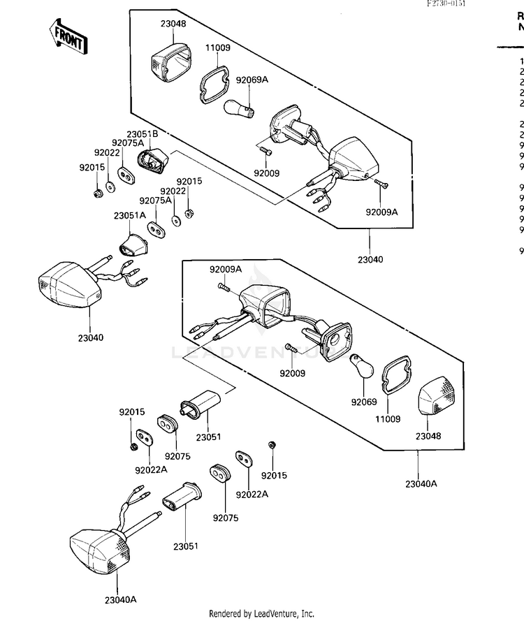 Turn Signals Schematic