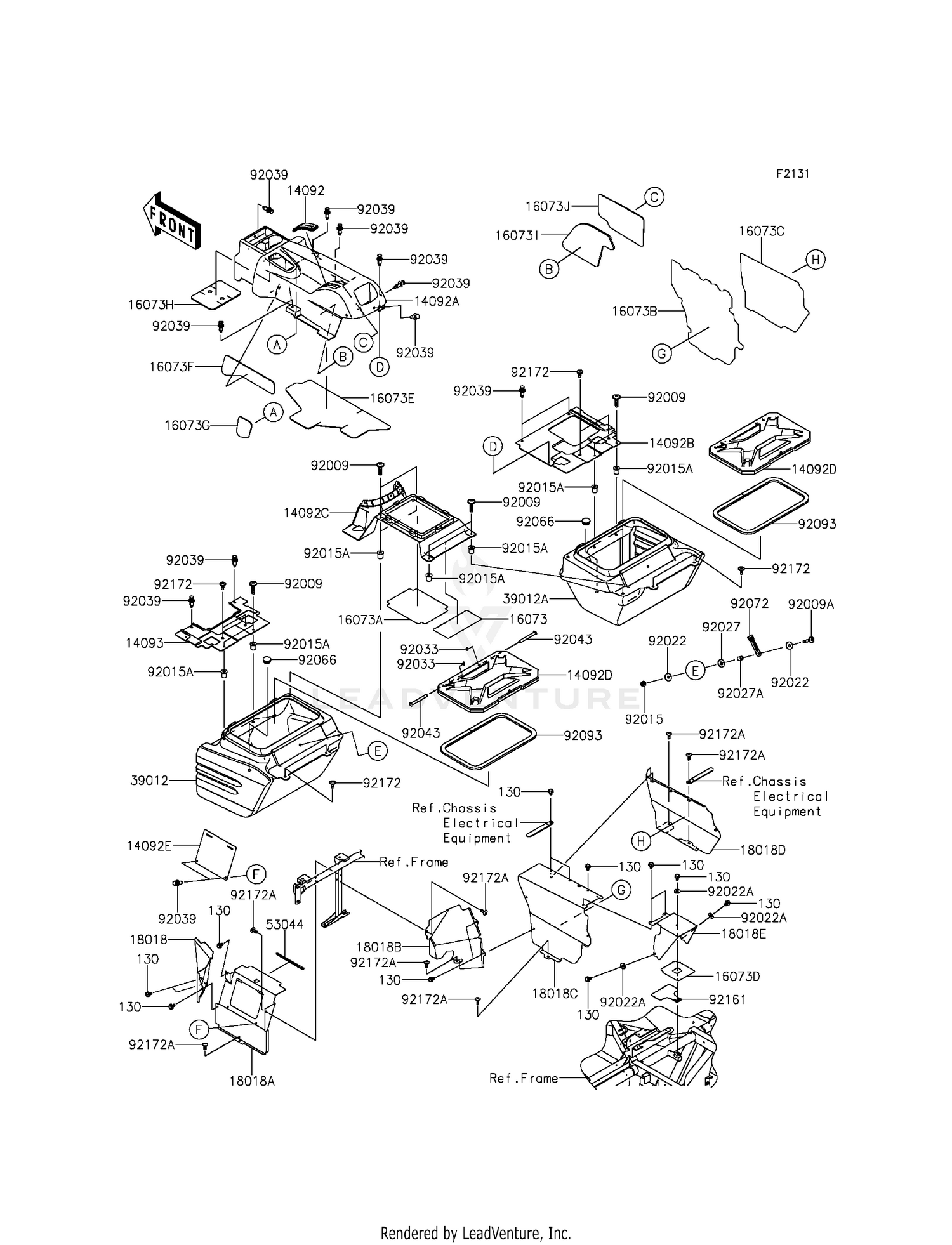 FRAME FITTINGS (REAR)