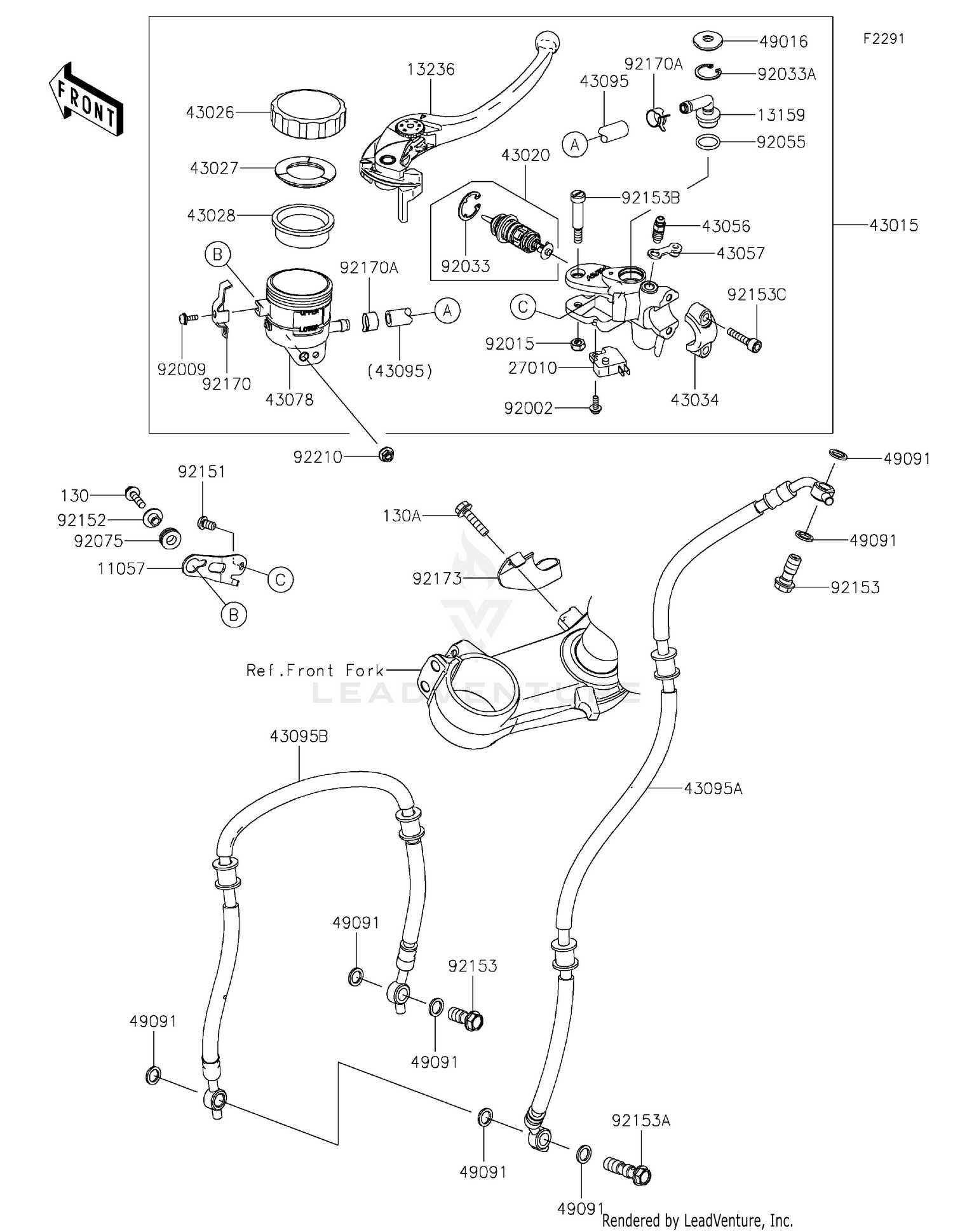 Front Master Cylinder
