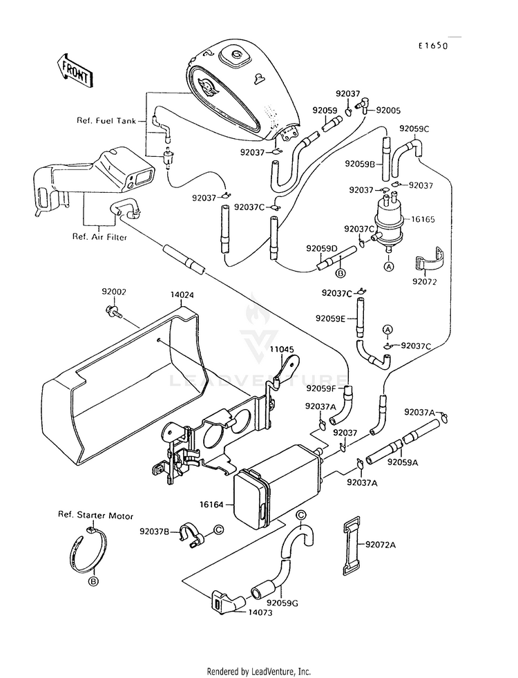 Fuel Evaporative System Schematic