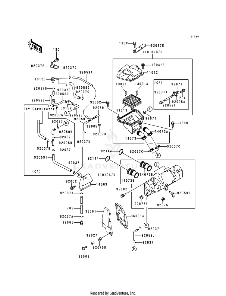 Air Cleaner Schematic