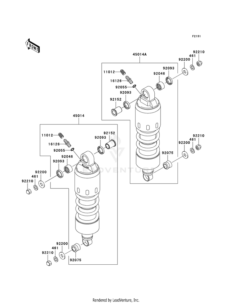 Suspension/Shock Absorber Schematic