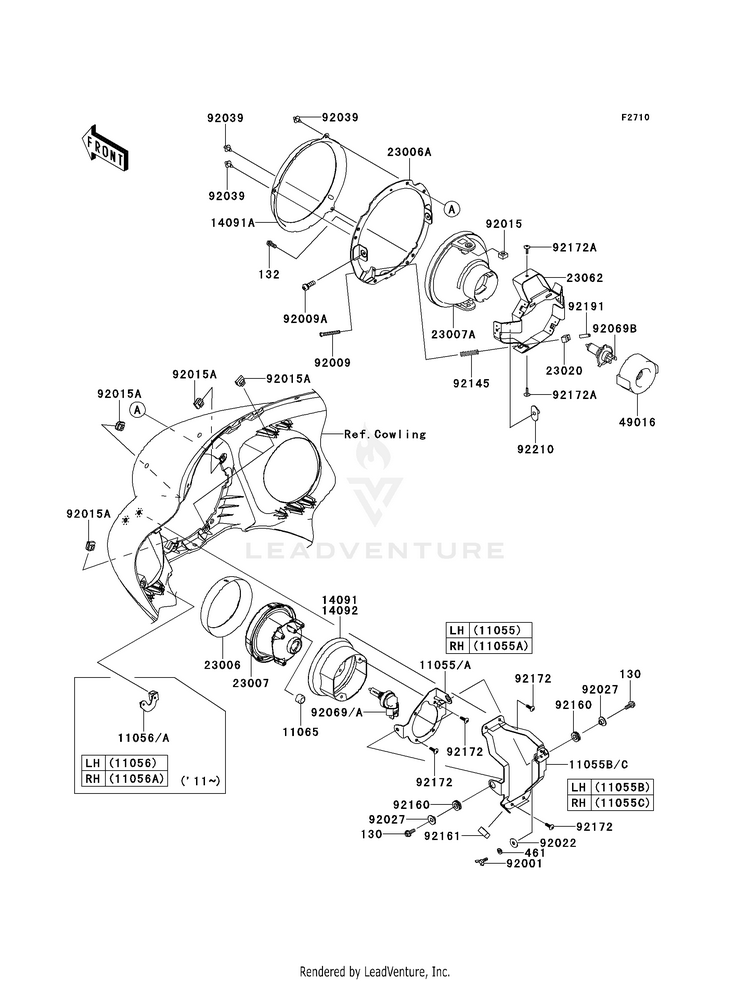 Headlight(S) Schematic