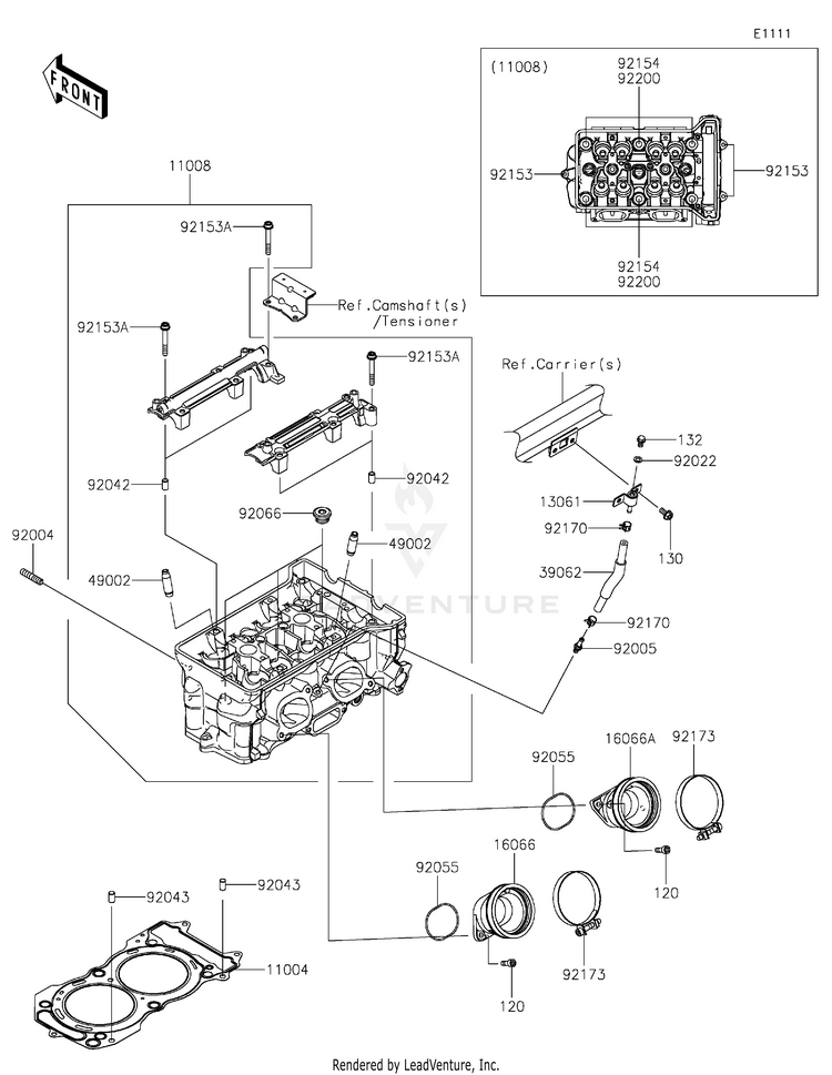 Cylinder Head Schematic