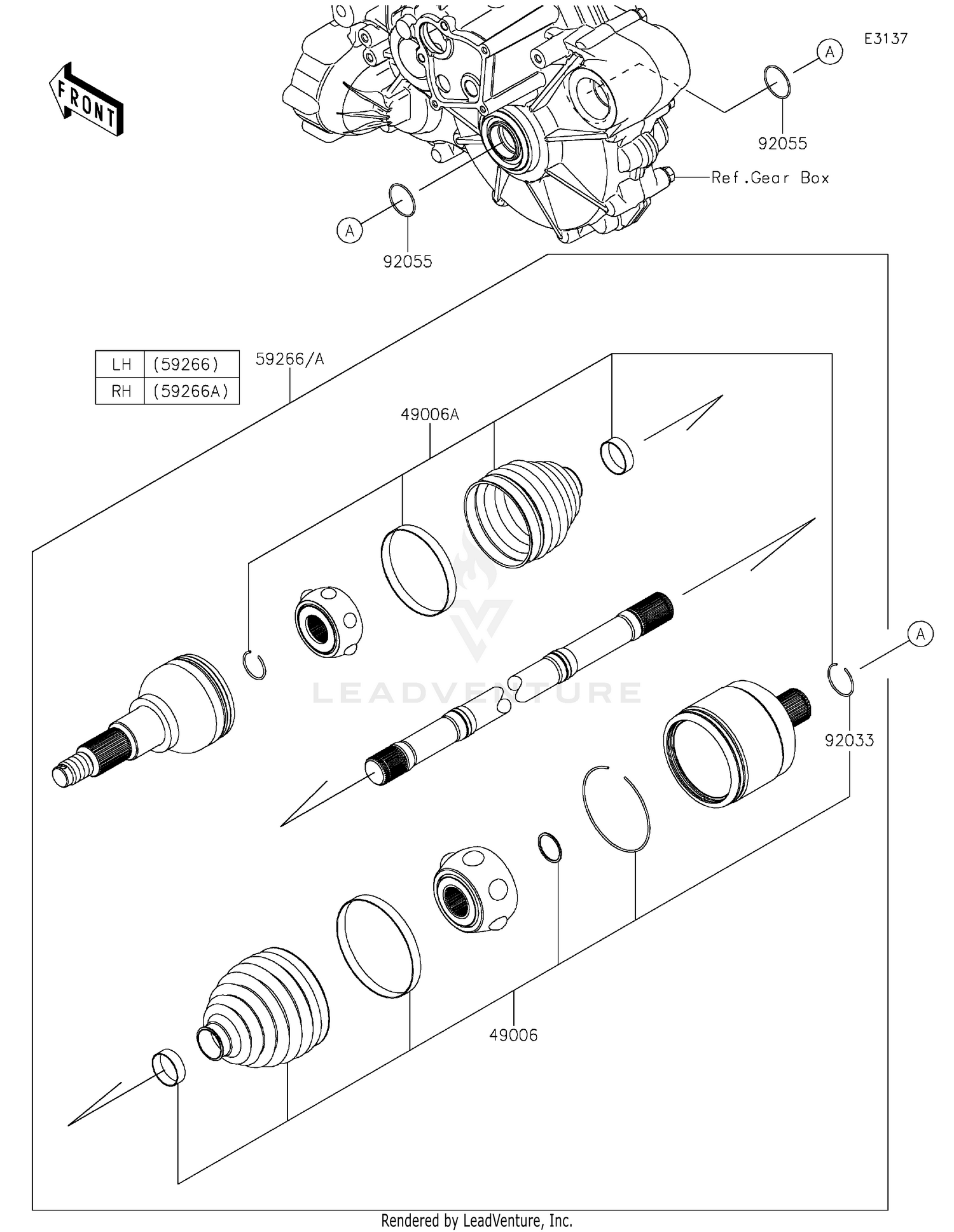 Drive Shaft-Rear