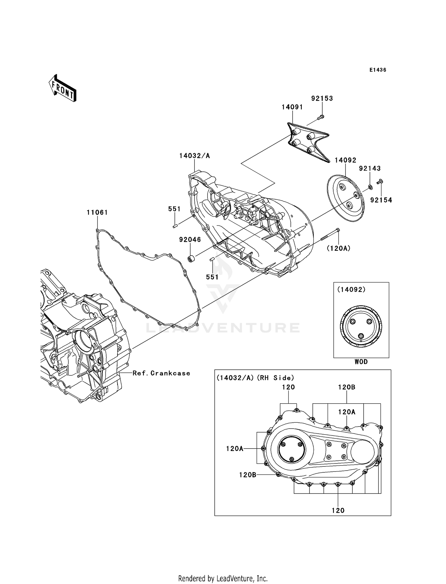 RIGHT ENGINE COVER(S)