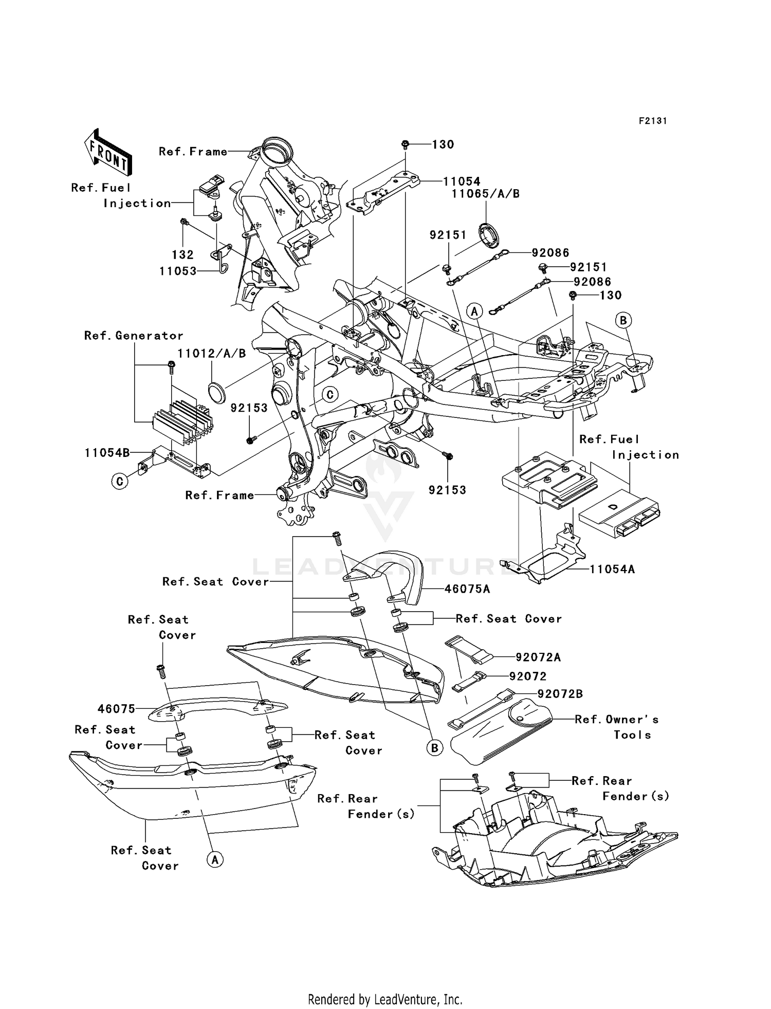 FRAME FITTINGS (-JKAER650AAA035082)
