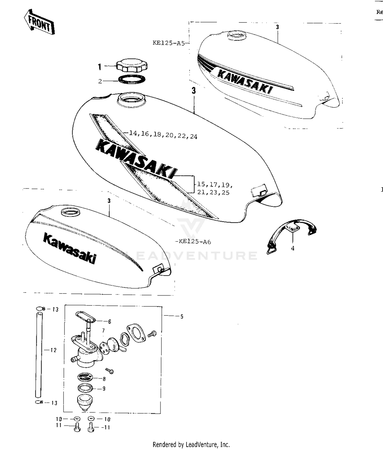 FUEL TANK ('76-'79)