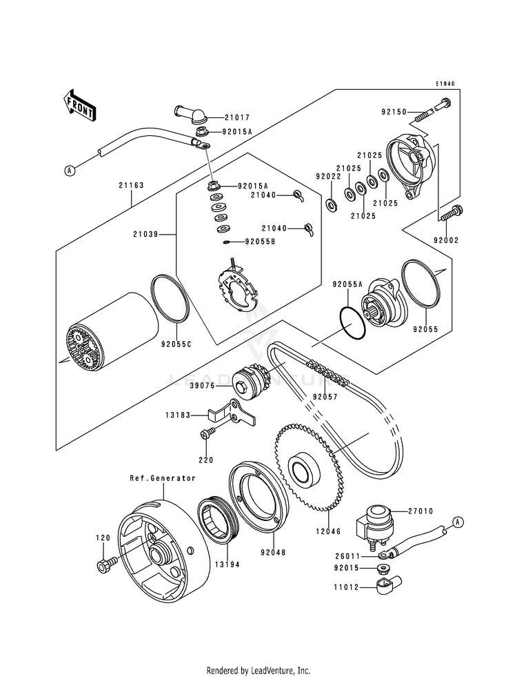 Starter Motor Schematic