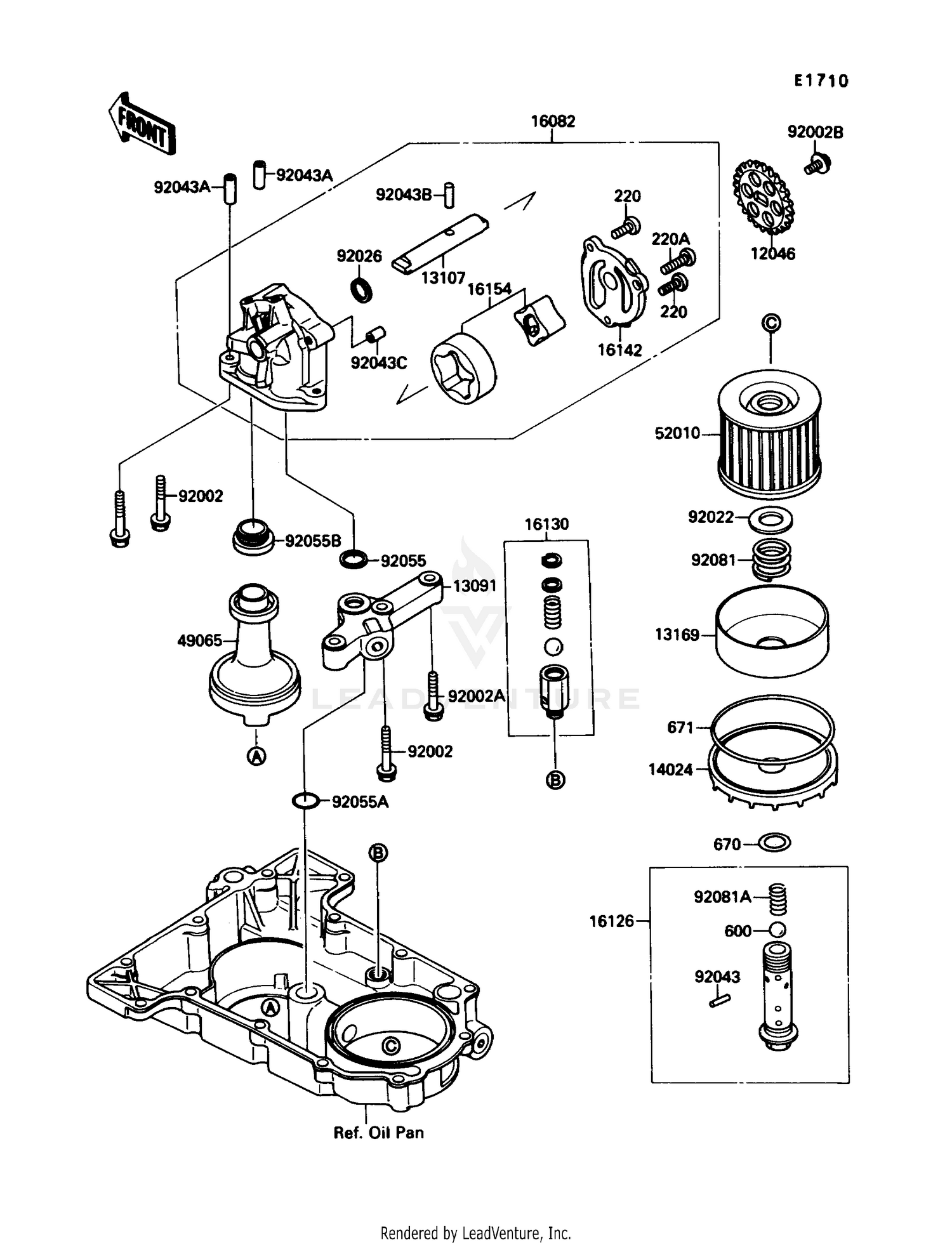 OIL PUMP/OIL FILTER