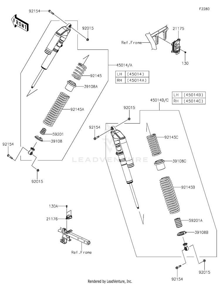 Shock Absorber(S) Schematic