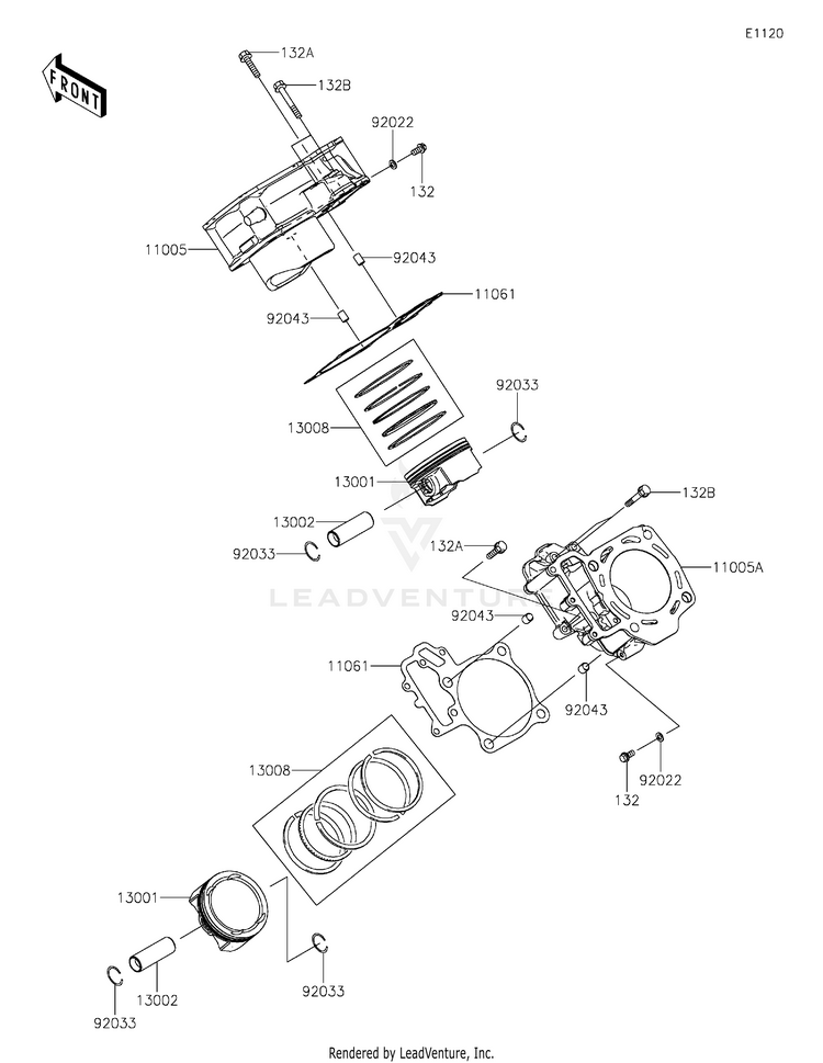 Cylinder/Piston(S) Schematic