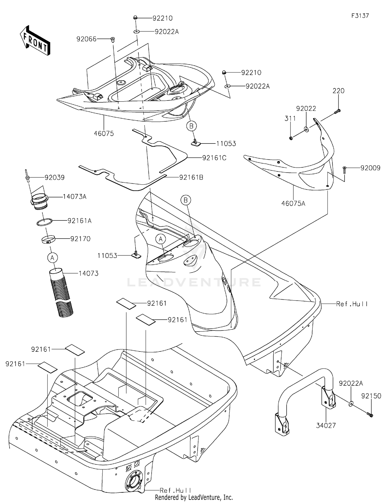 Hull Rear Fittings