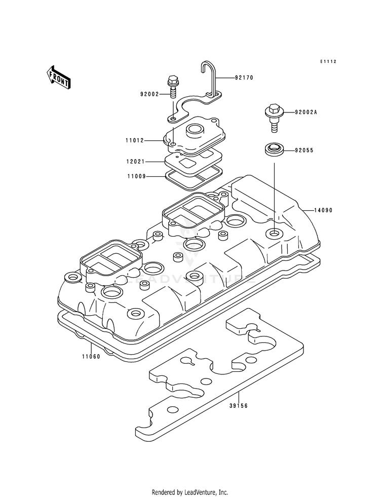 Cylinder Head Cover Schematic