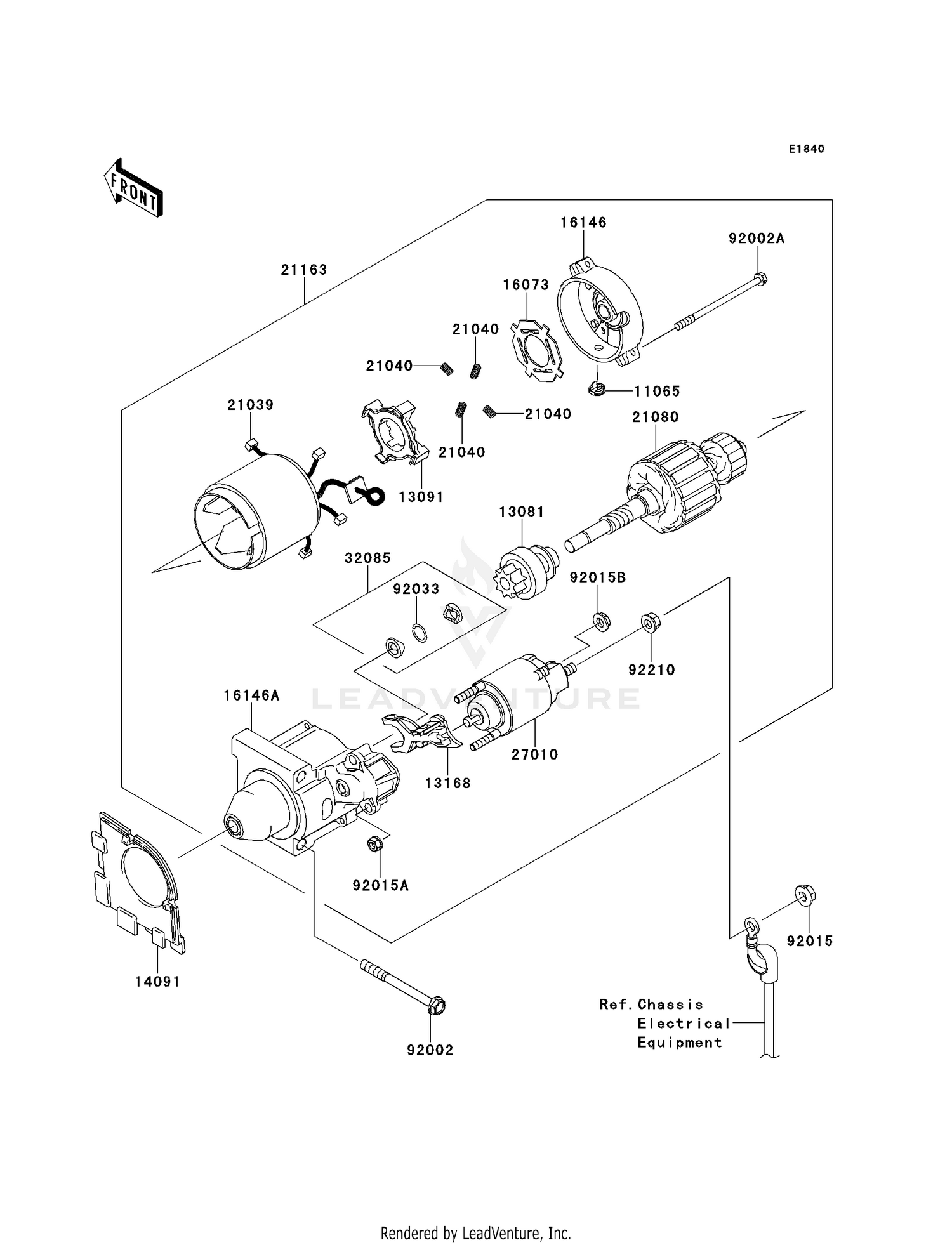 STARTER MOTOR