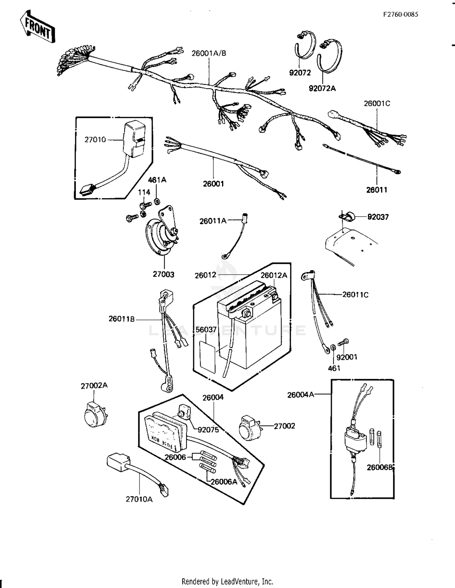 CHASSIS ELECTRICAL EQUIPMENT ('81-'82 H1
