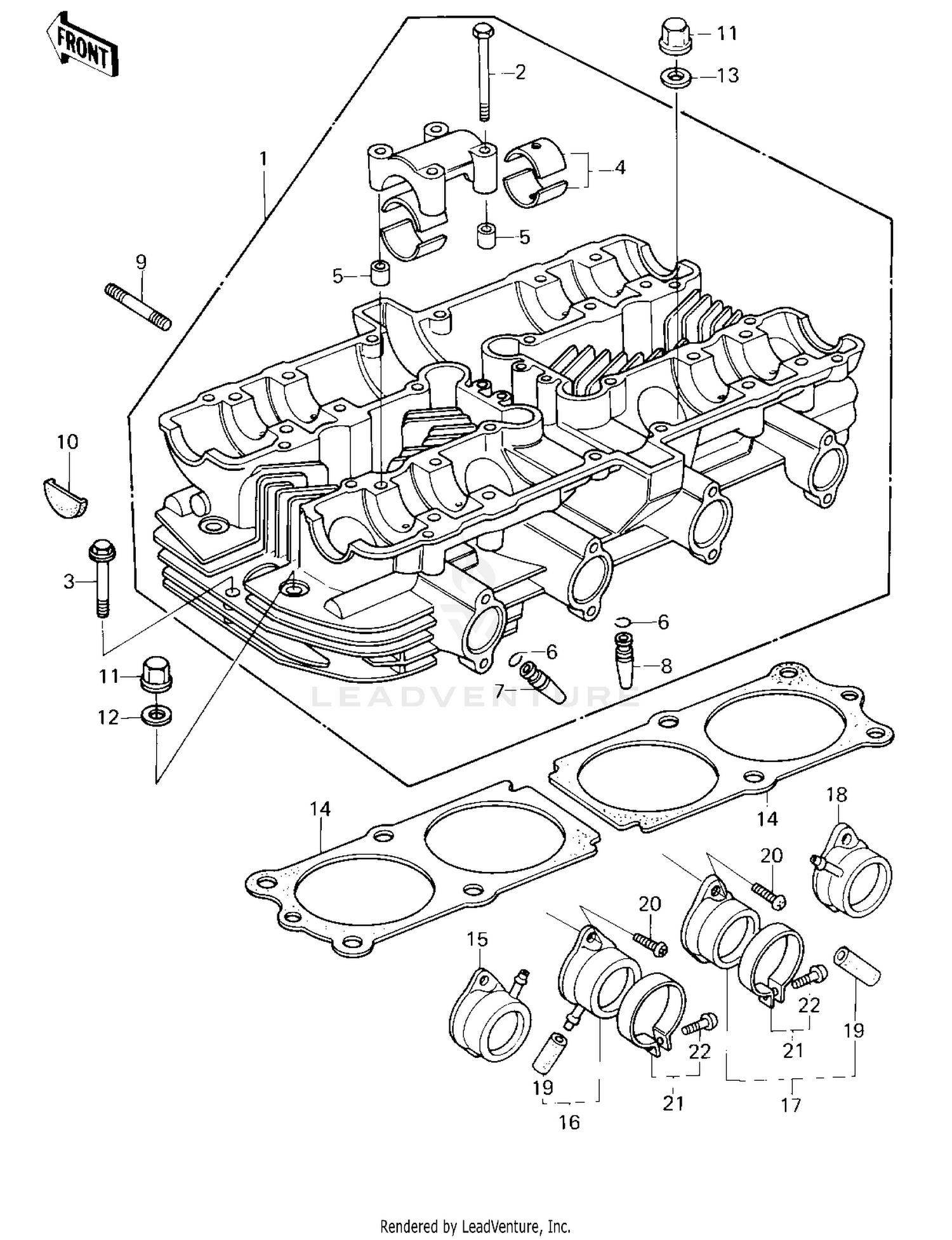 CYLINDER HEAD ('80 D3)