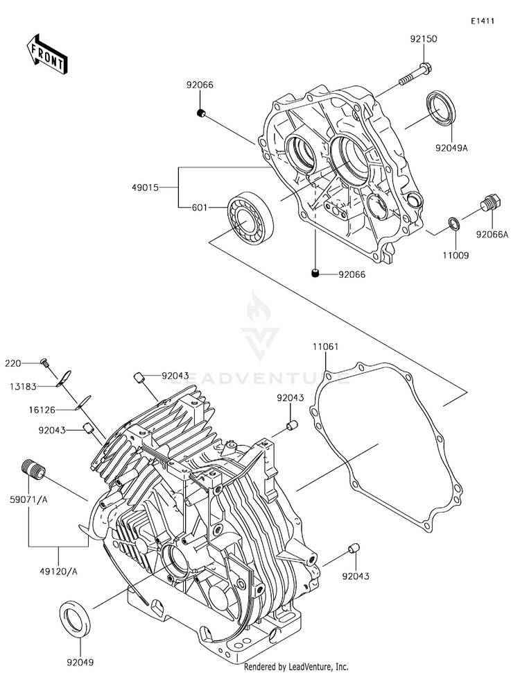 Crankcase Schematic