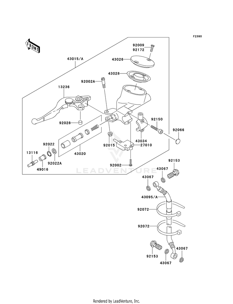 Clutch Master Cylinder Schematic