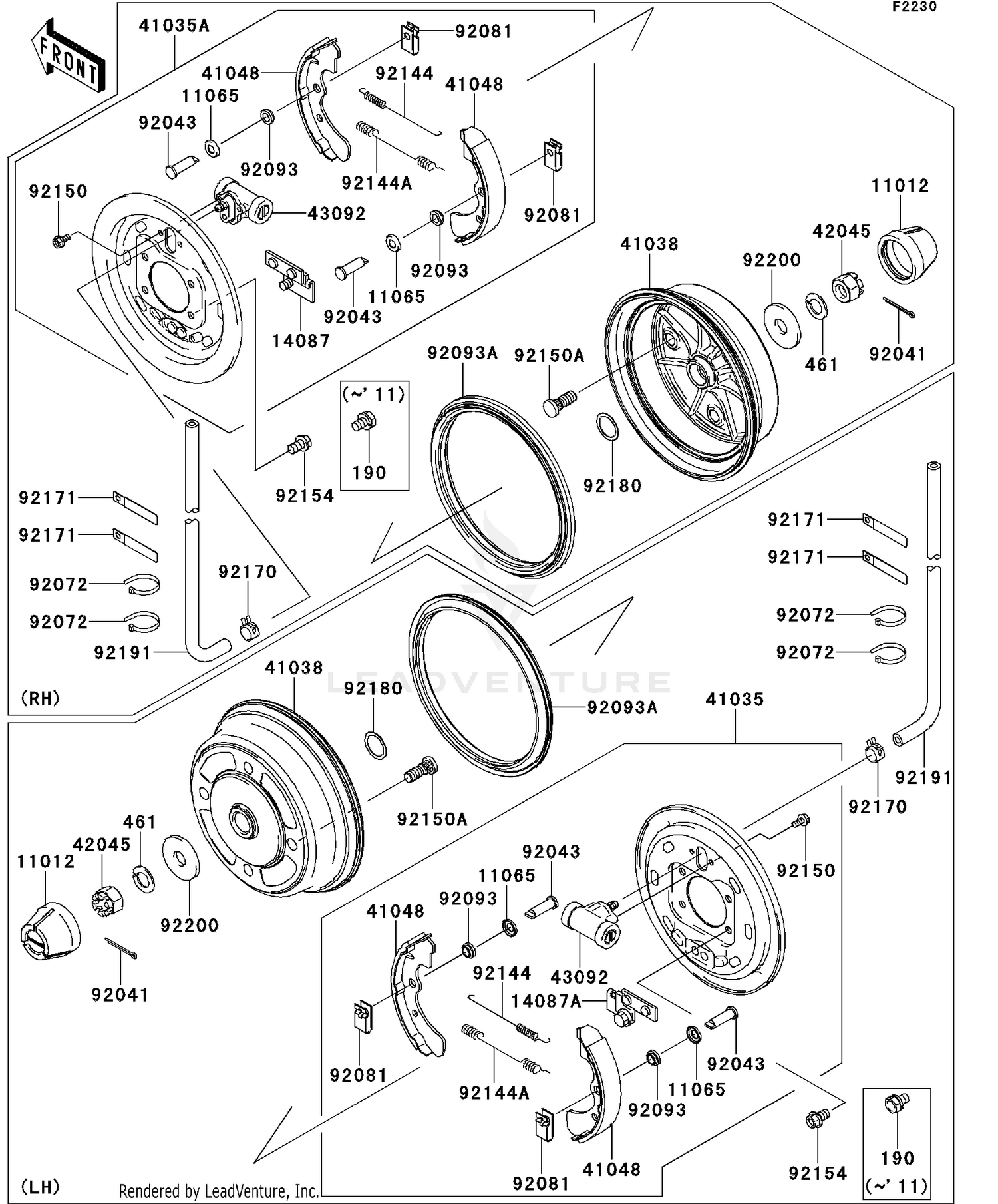Front Hubs/Brakes