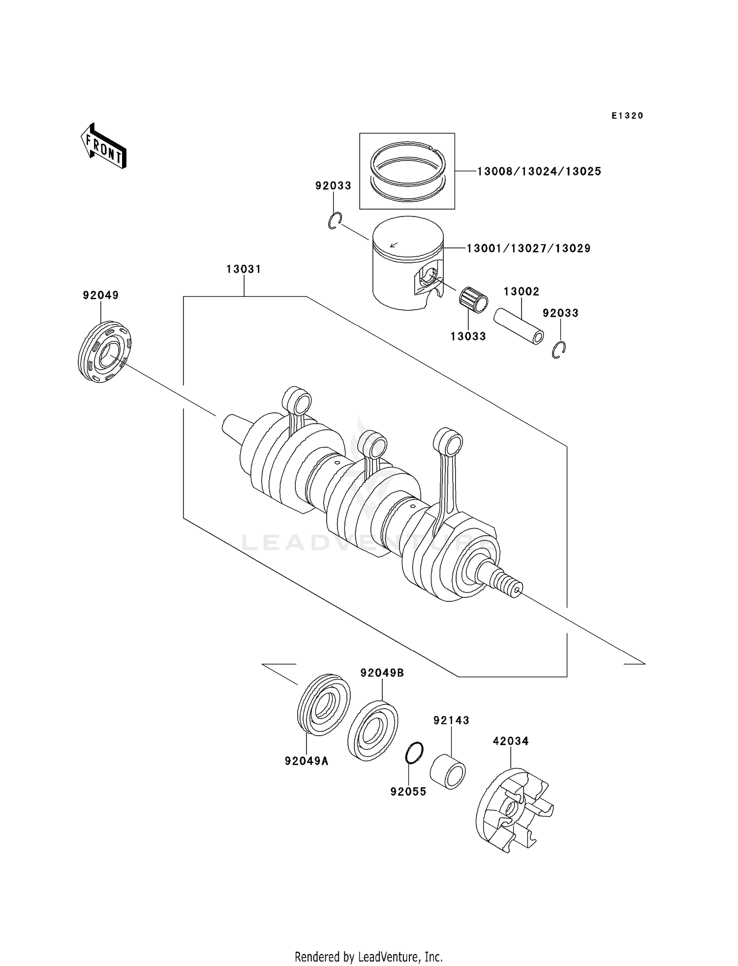 CRANKSHAFT/PISTON(S)