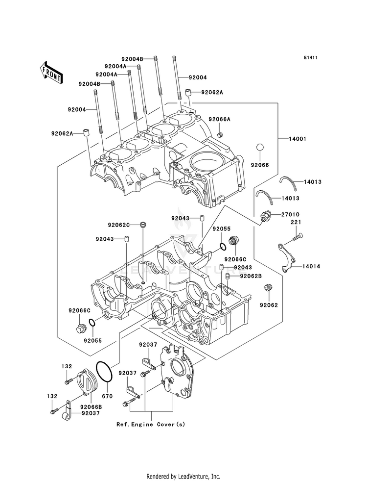 Crankcase Schematic