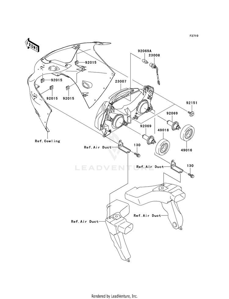 Headlight(S) Schematic