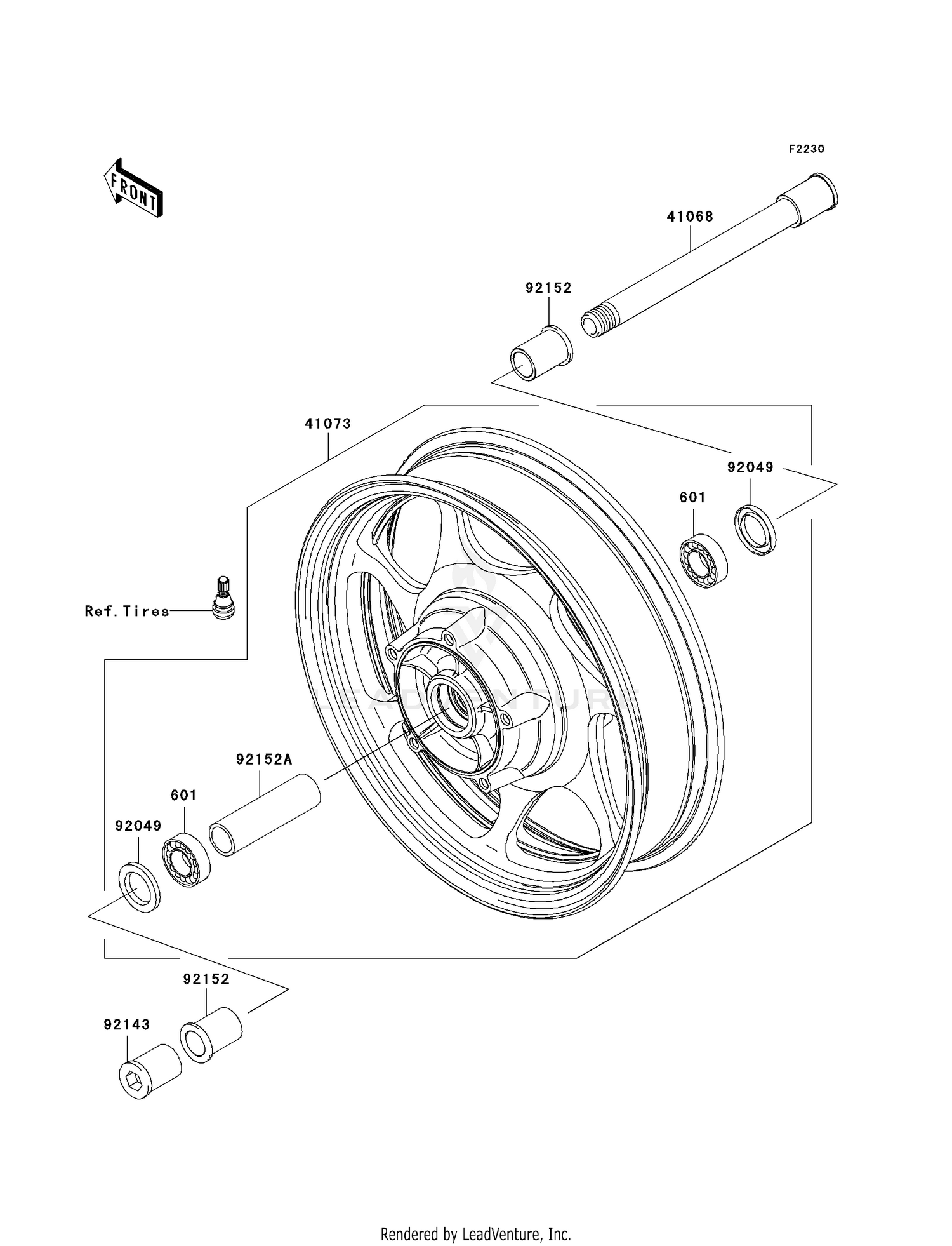 FRONT WHEEL
