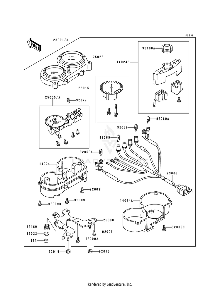 Meter (Zr550-B1/B2) Schematic