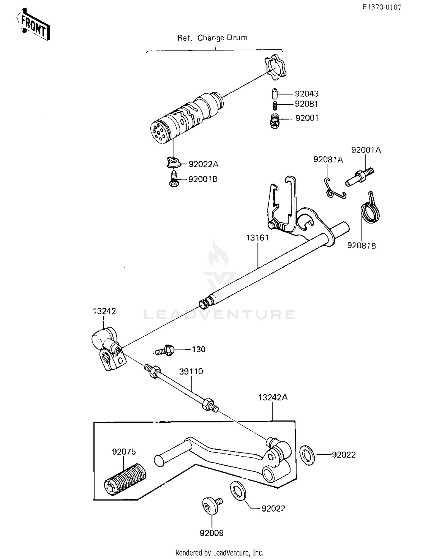 GEAR CHANGE MECHANISM