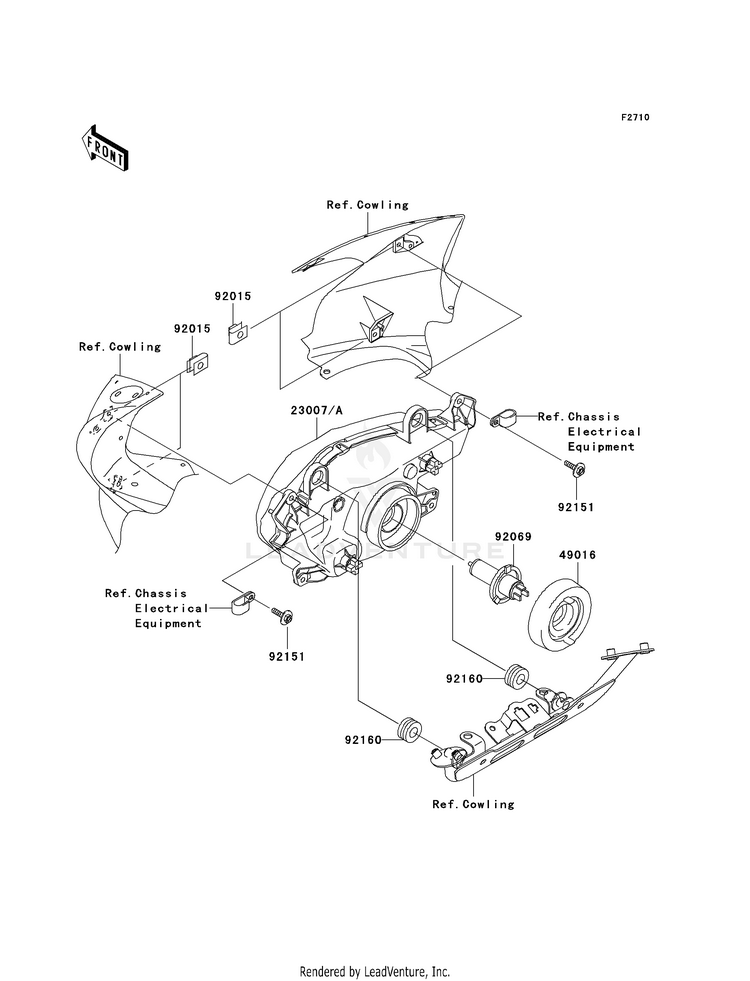 Headlight(S) Schematic