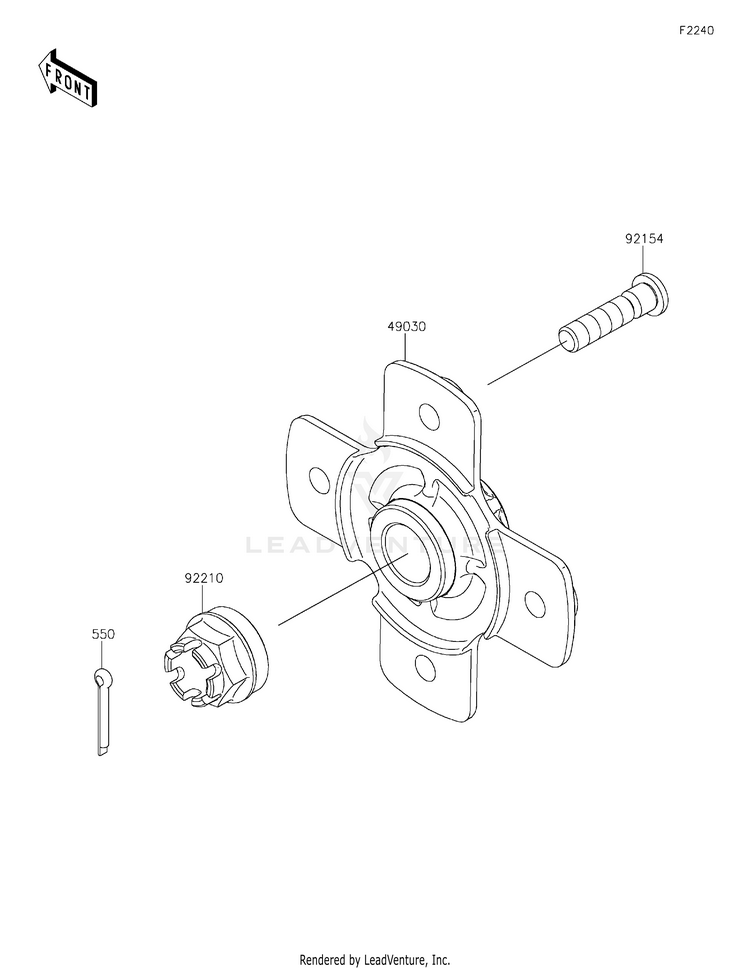 Rear Hub Schematic