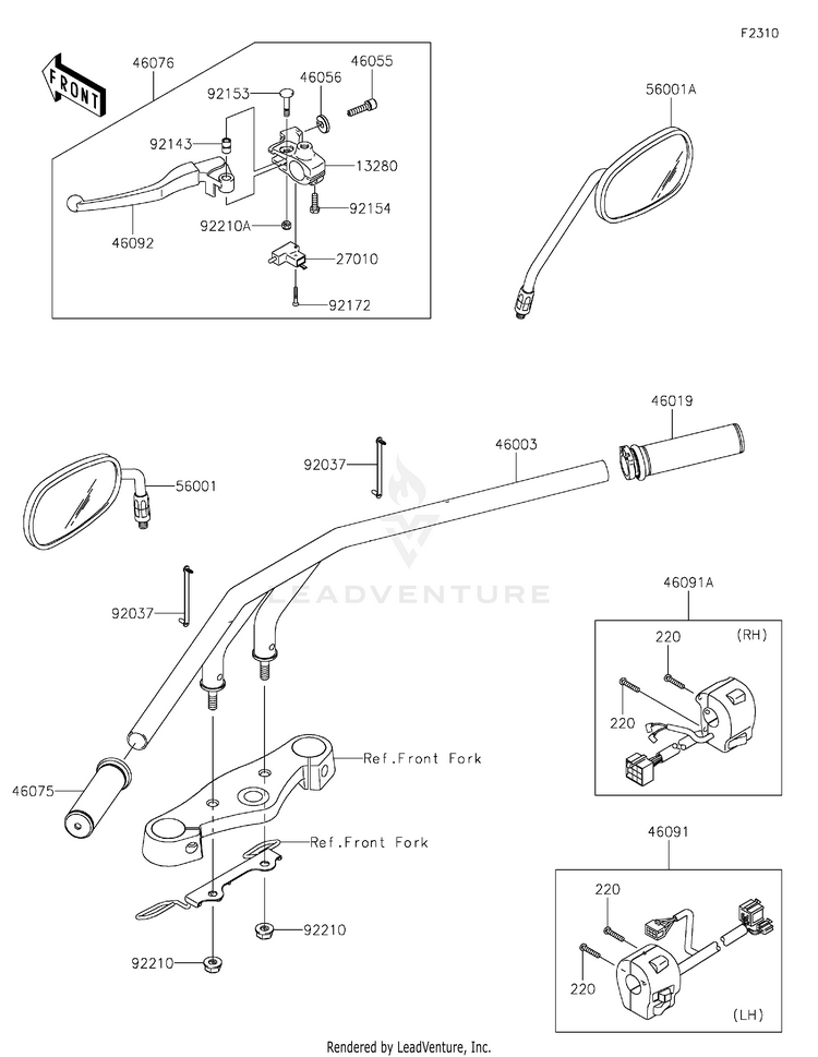 Handlebar Schematic