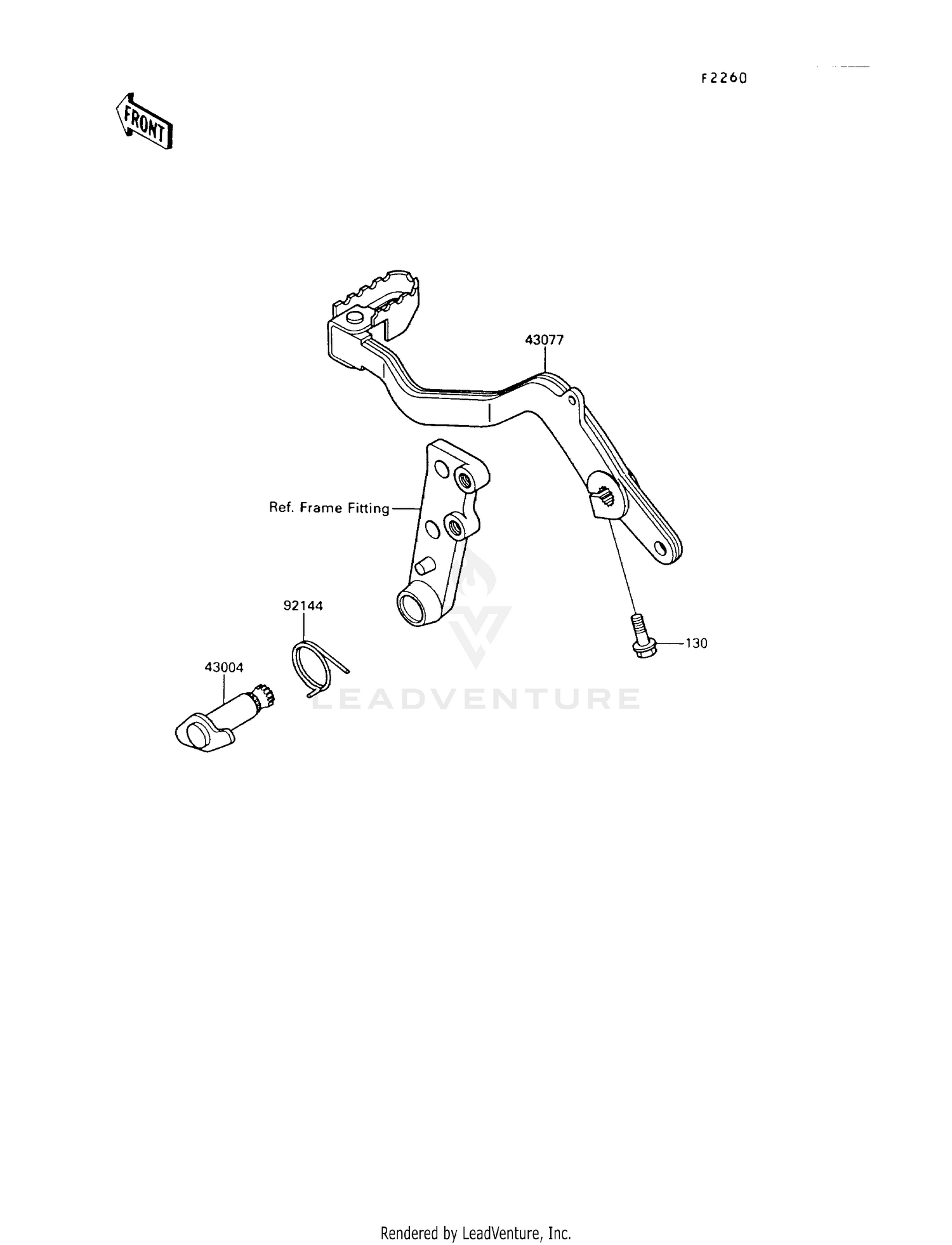 BRAKE PEDAL