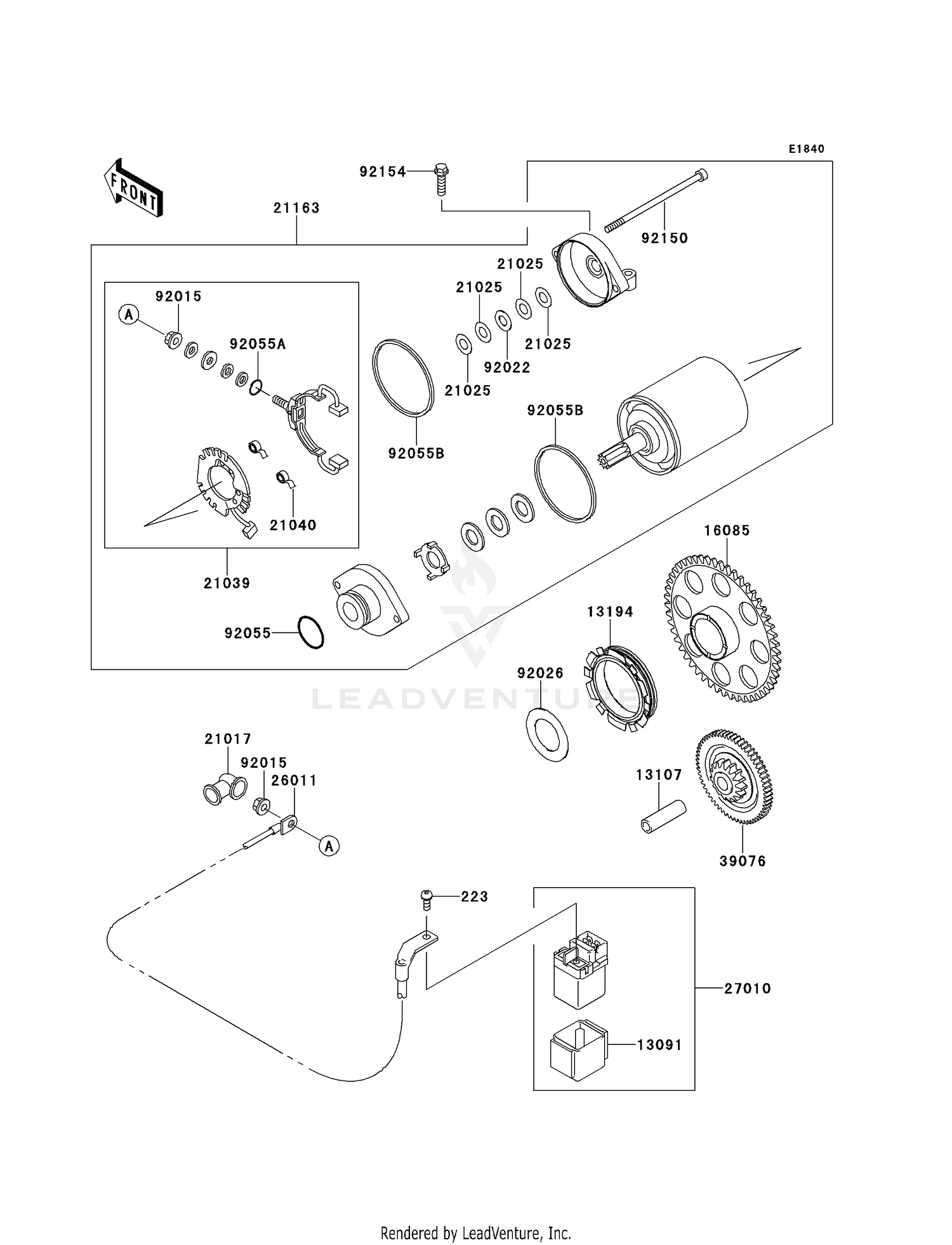 STARTER MOTOR