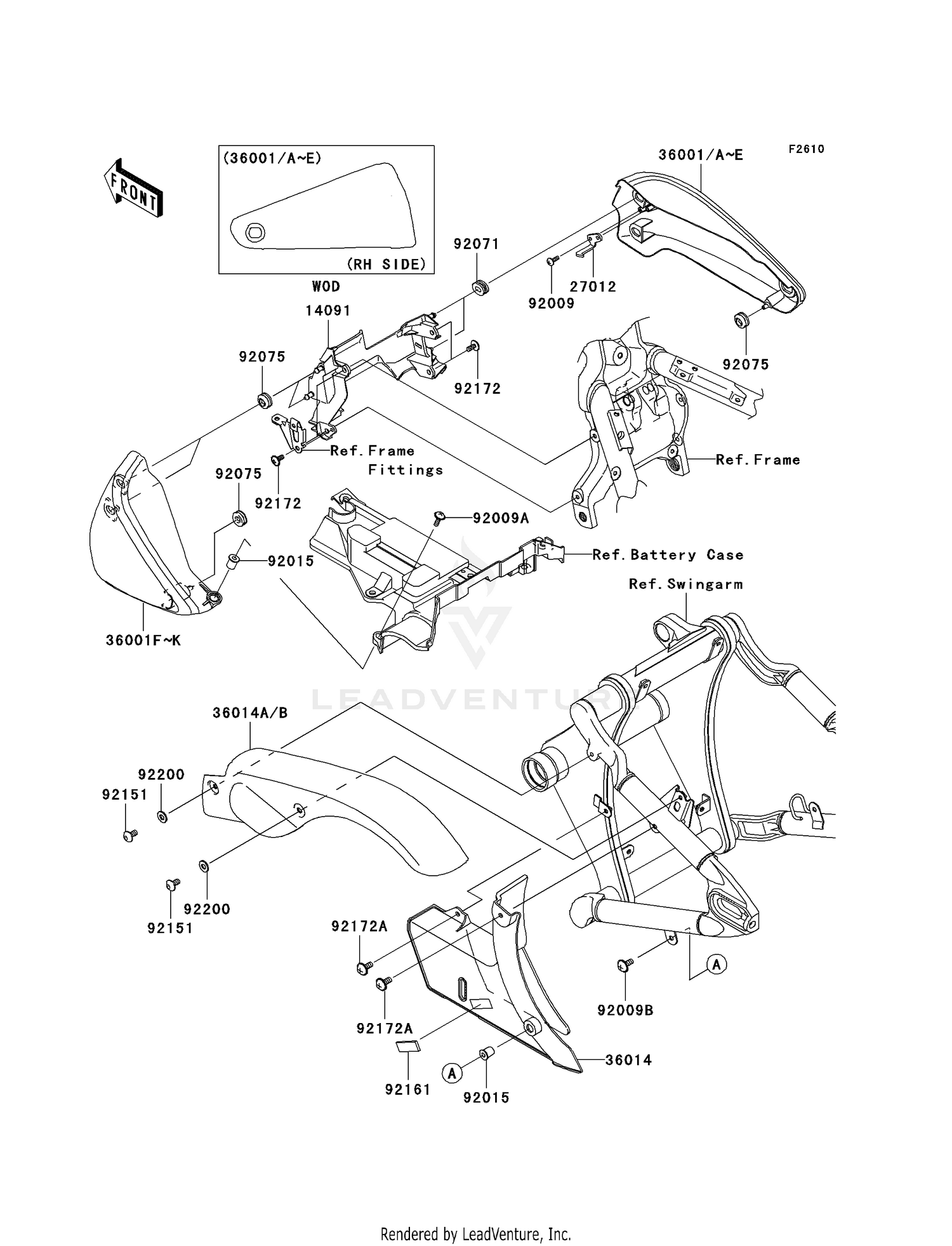 SIDE COVERS/CHAIN COVER