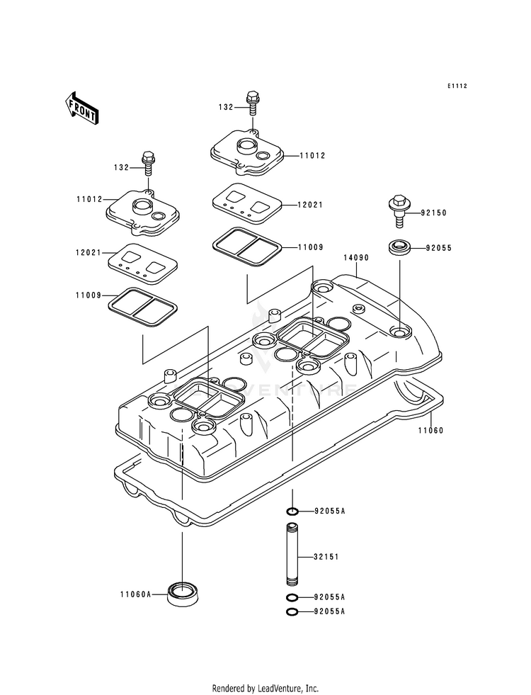 Cylinder Head Cover Schematic