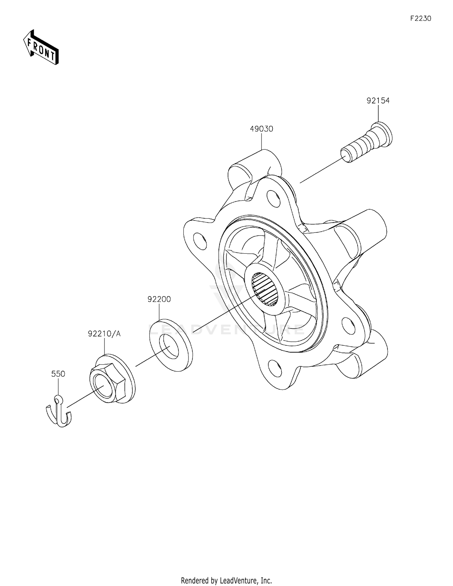 Front Hubs/Brakes