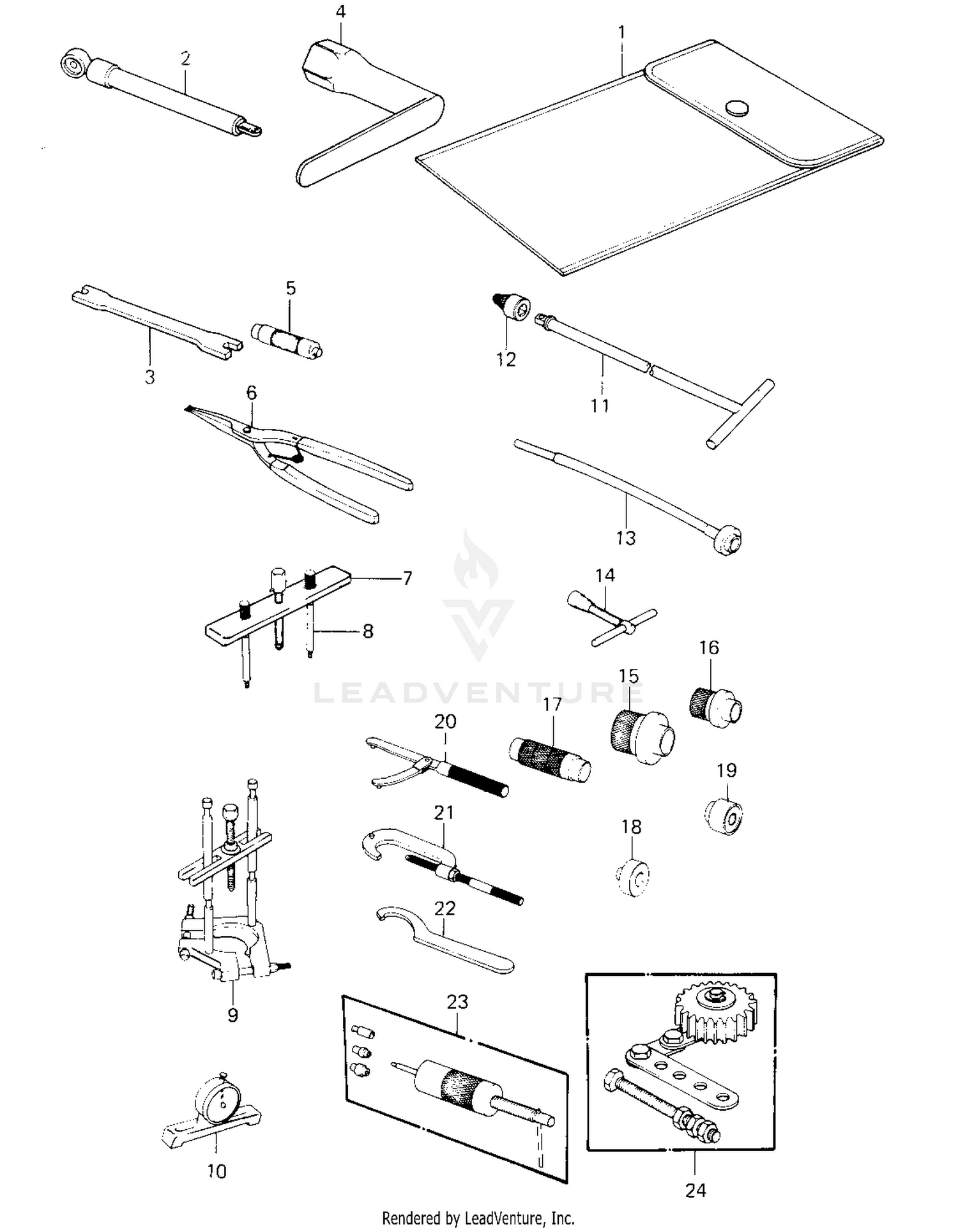OWNER TOOLS/SPECIAL SERVICE TOOLS