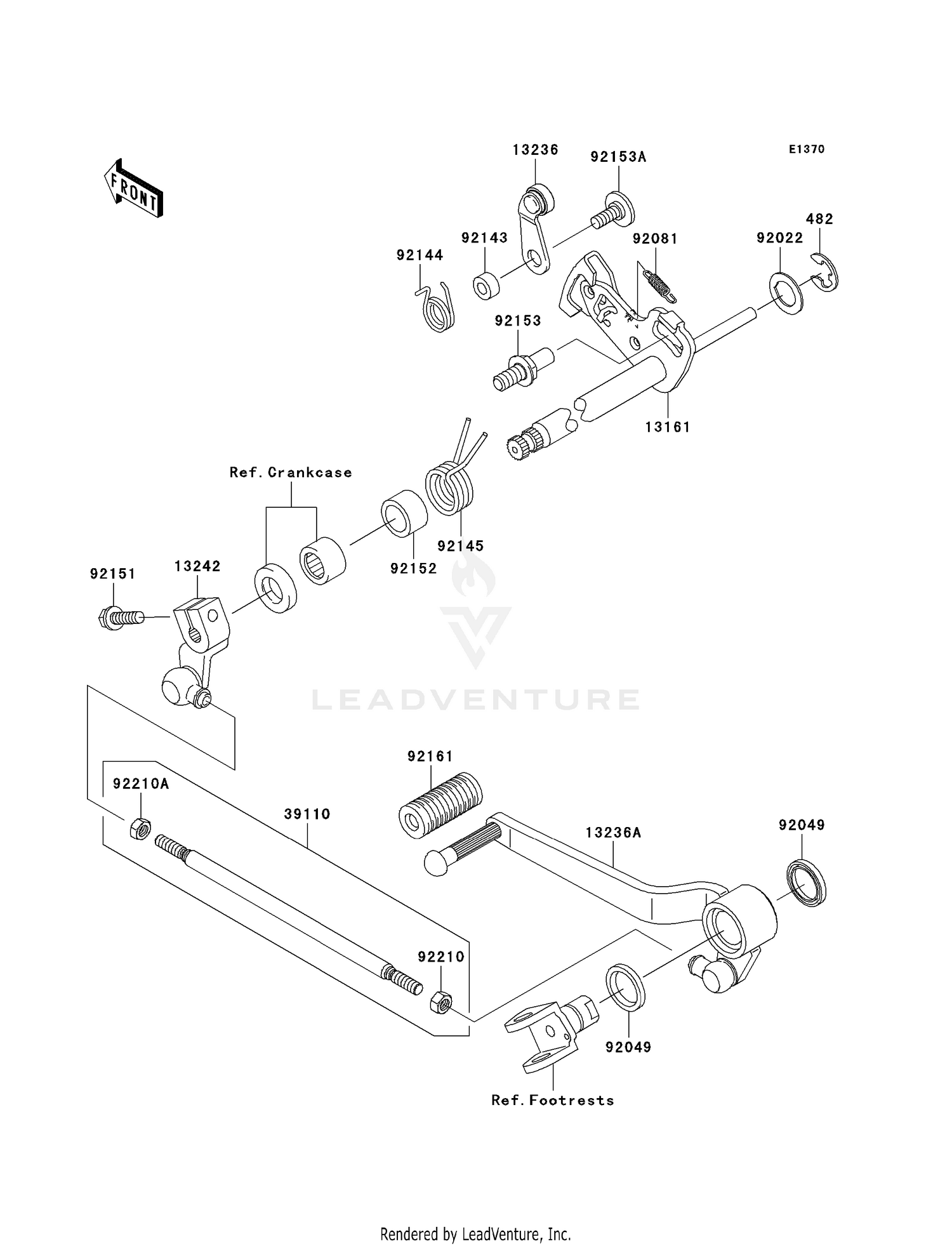 GEAR CHANGE MECHANISM