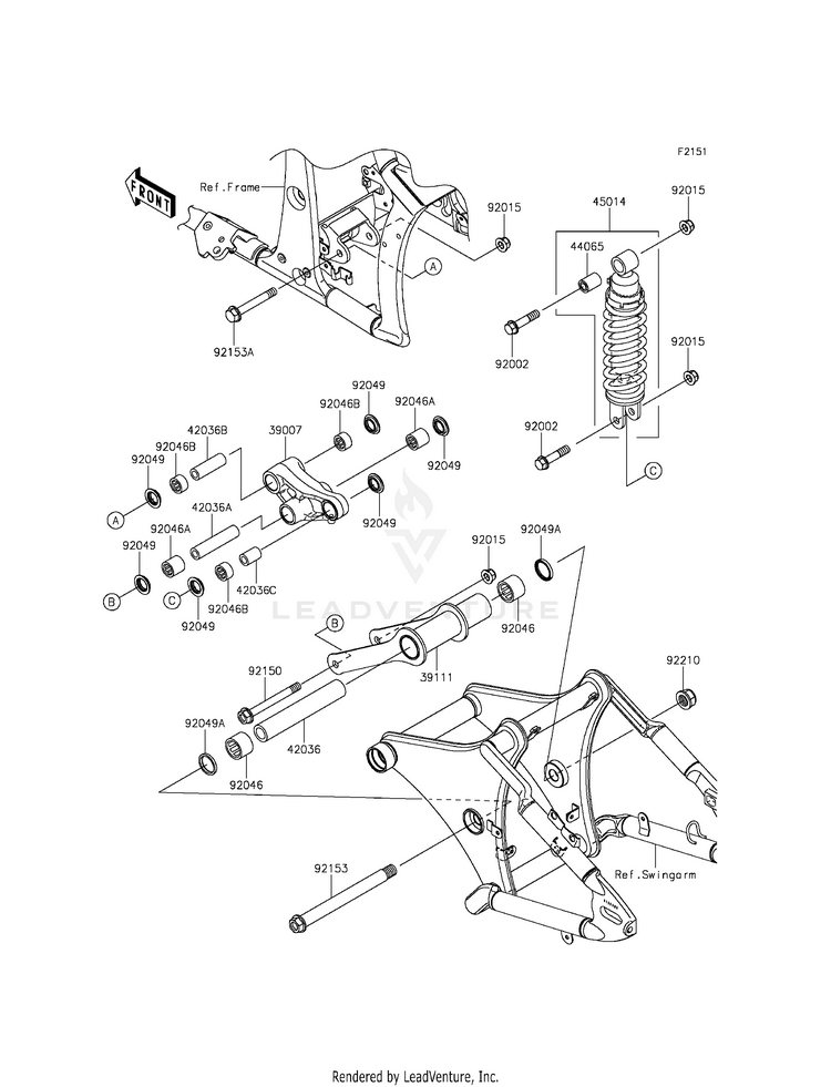 Suspension/Shock Absorber Schematic