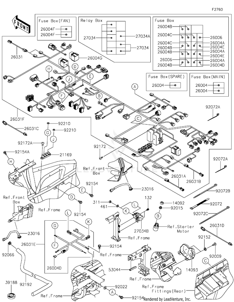 Chassis Electrical Equipment Schematic