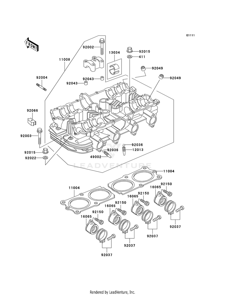 Cylinder Head Schematic