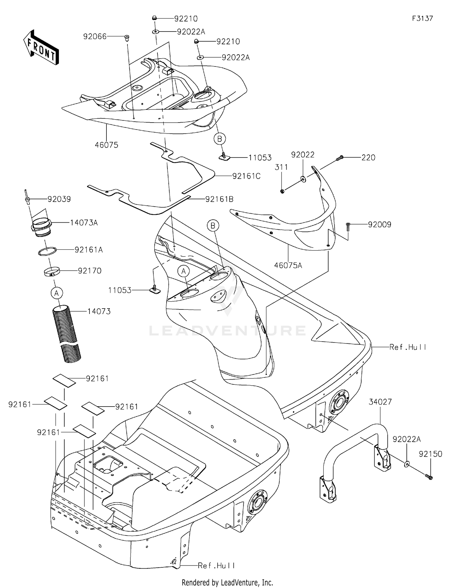 Hull Rear Fittings