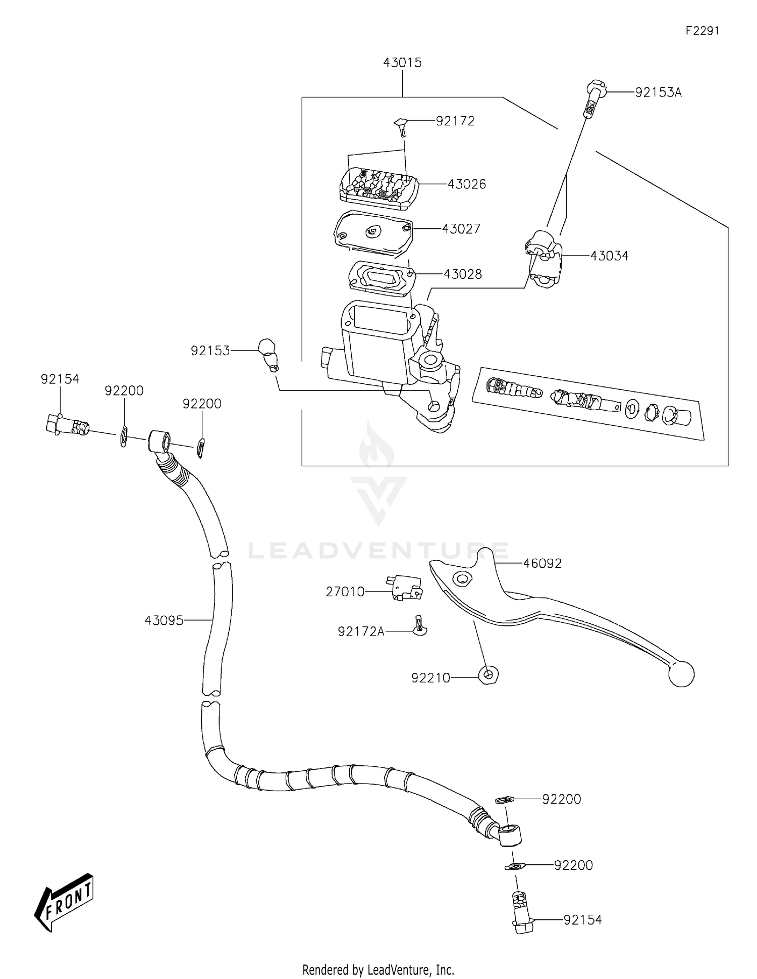 Front Master Cylinder